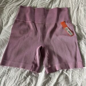 Colsie Pink Biker Shorts NWT size L
